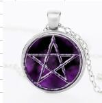 Colier Pentagrama Wicca  Occult