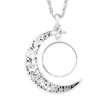 Wholesale Glass Dome Pendant Black Cat Wicca Pendant Necklace Pentagram Wiccan Jewelry Charm