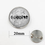 Wiccan Coexist Necklace Love Wicca jewelry Glass Dome Pendant Necklace