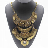 Colier Indian Wicca Argintiu/Auriu