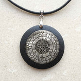 Wholesale Glass Dome Zodiac Wicca Pendant Necklace Pentagram Wiccan Jewelry Charm