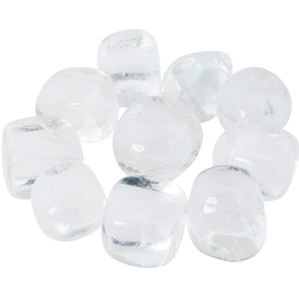 SUNYIK 1lb (460g) Rock Quartz Crystal Tumbled Polished Stones for Wicca Reiki Energy Healing Crystal